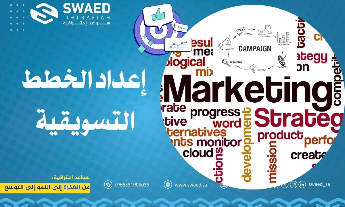  إعداد الخطط التسويقية