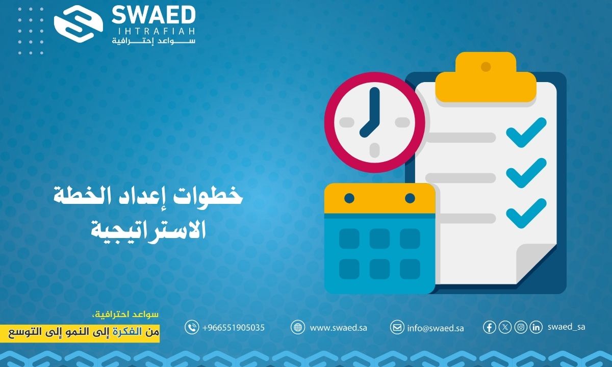 خطوات اعداد الخطة الاستراتيجية