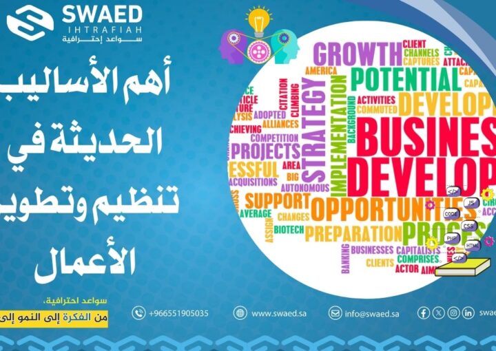أهم الأساليب الحديثة في تنظيم وتطوير الأعمال