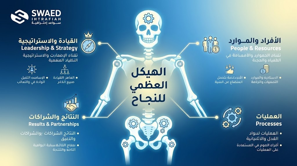 أبعاد التميز المؤسسي: الهيكل العظمي للنجاح