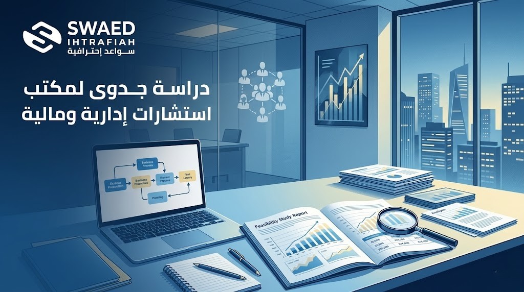 تحليل السوق قبل بدء مشروع مكتب الاستشارات الإدارية والمالية