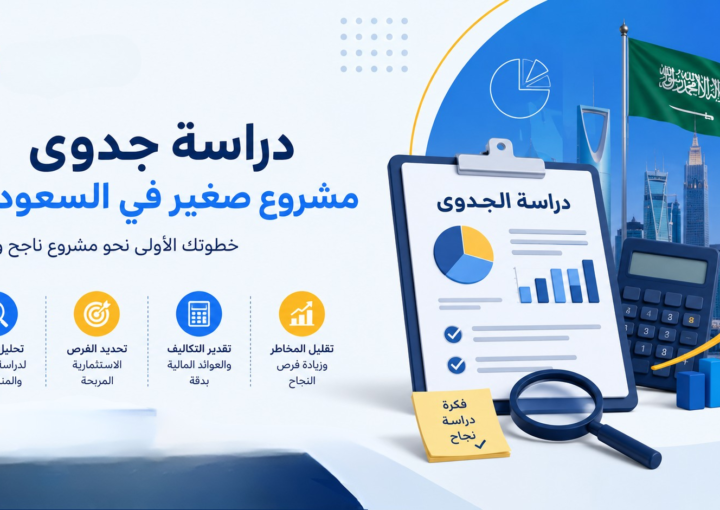 خطوات دراسة جدوى مشروع صغير في السعودية؟