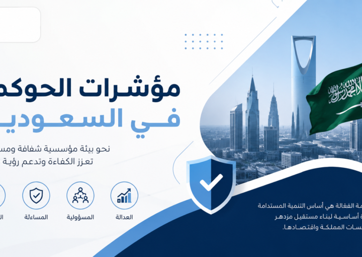 مؤشرات الحوكمة في المملكة العربية السعودية — كيف تُقاس وأين وصلنا؟ 9 مؤشرات الحوكمة في المملكة العربية السعودية