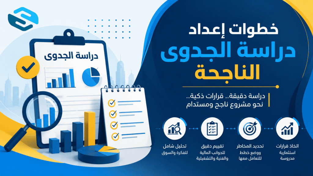 خطوات إعداد دراسة الجدوى الناجحة