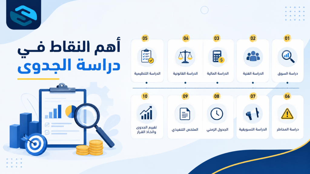أهم النقاط في دراسة الجدوى: الدليل العملي قبل بدء أي مشروع 4 ٣