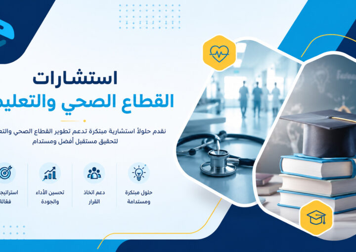 استشارات القطاع الصحي والتعليمي