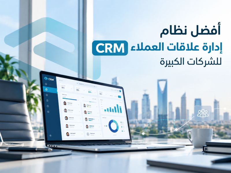 أفضل نظام إدارة علاقات العملاء crm للشركات الكبيرة