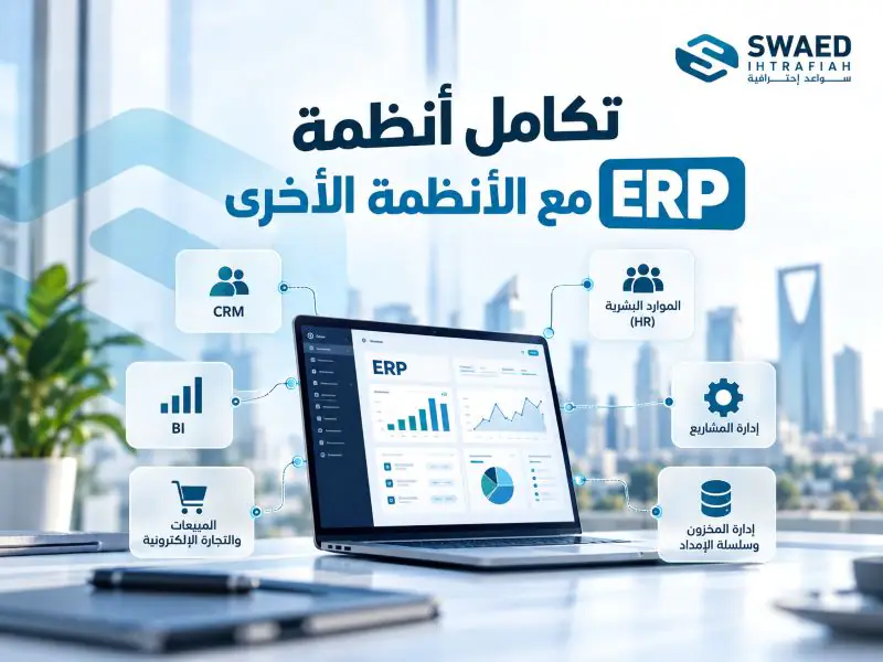 تكامل أنظمة ERP مع الأنظمة الأخرى