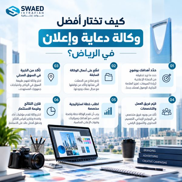 وكالة دعاية وإعلان الرياض: كيف تختار الشريك المناسب لتنمية علامتك التجارية؟ 2 كيف تختار افضل وكالة دعاية وإعلان الرياض